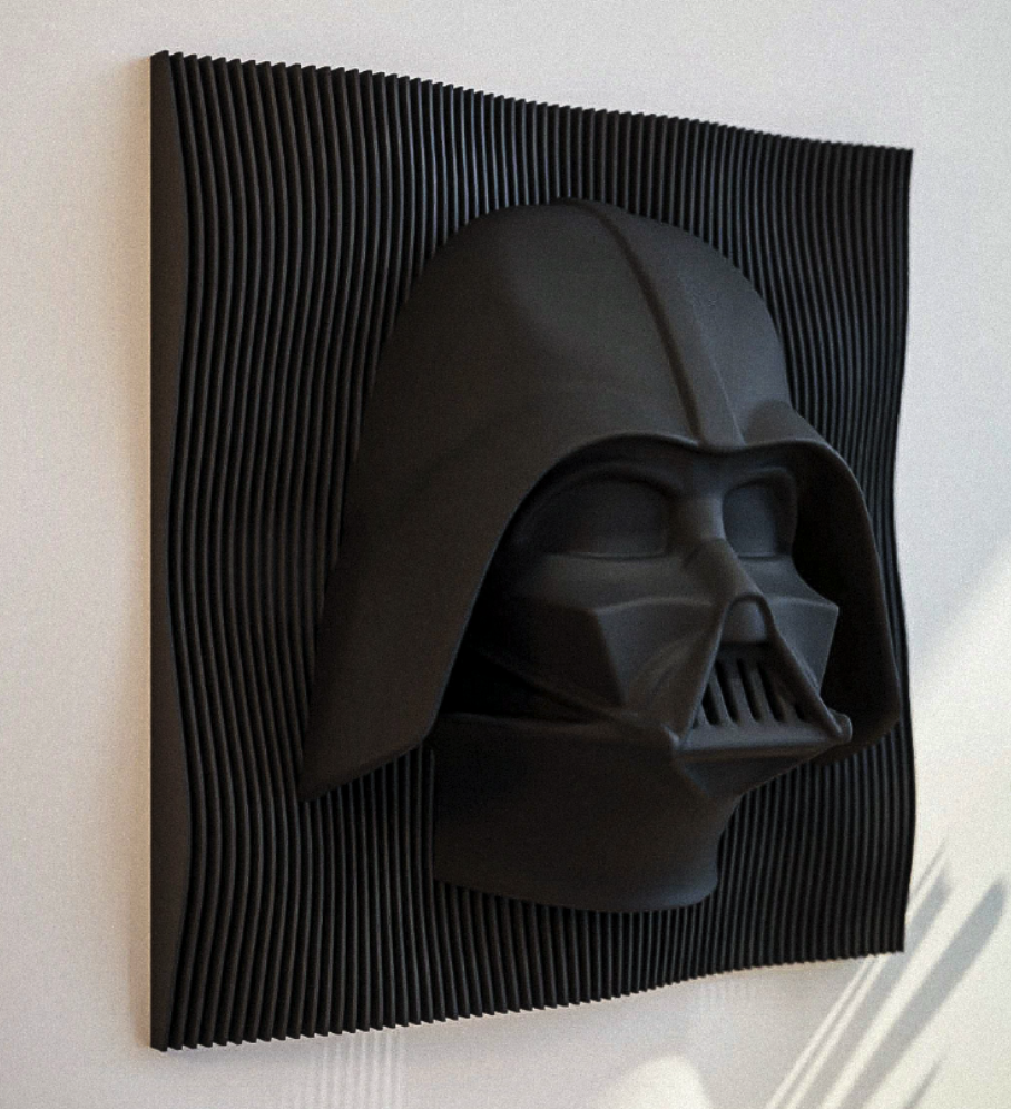 Darth Vader wall art